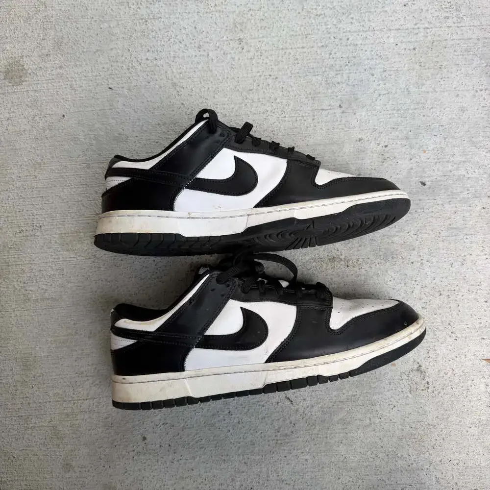 Nike Dunk Low Retro White Black Panda Men's Size 12